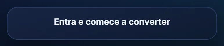 Cartão Entra e comece a converter com os botões Iniciar sessão com o Google e Log in with Telegram